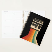 Retro Camera with Rainbow Print (Devant avec enveloppe)