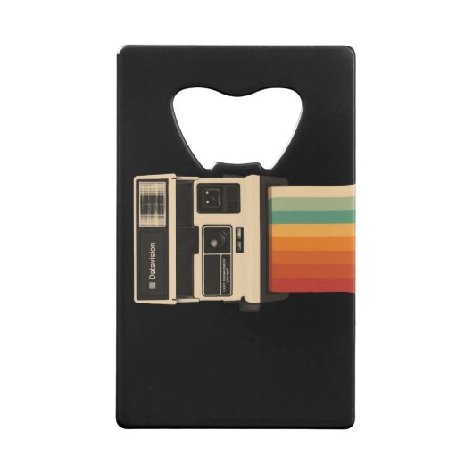 Retro Camera with Rainbow Print (Dos)