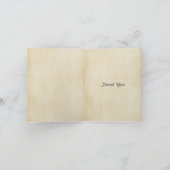 Retro  camerafotograaf Dank u kaart (Binnen)