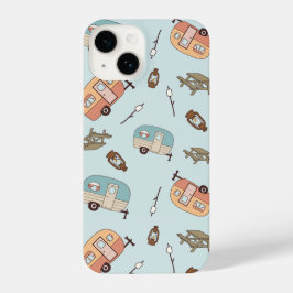 Retro Camper iPhone 14 Case – Vintage  iPhone 14 Hoesje