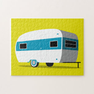 RETRO CAMPER LEGPUZZELS LEGPUZZEL