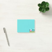Retro Camper / Trailer en Auto Post-it Notes (Kantoor)
