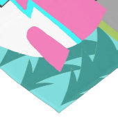 Retro Camper/Trailer en Treinloper Korte Tafelloper (Hoek)