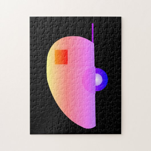 RETRO CAMPER TRAILER JIGSAW PUZZLE (Vertical)