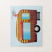 RETRO CAMPER TRAILER JIGSAW PUZZLES (Vertical)