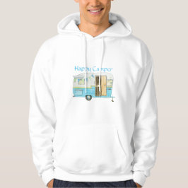 Retro Camper Trailer Mannen Hoodie