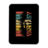 Retro Camper Van Life - Vanlife Magneet (Verticaal)