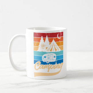 Retro Camping Vibes Koffiemok