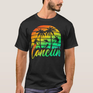  Retro Cancun Proud Mexican Summer V T-shirt