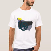 Retro Cannon Mannen T-Shirt (Voorkant)