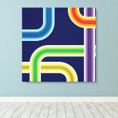 Retro Canvas Afdruk (Insitu (Houten vloer))