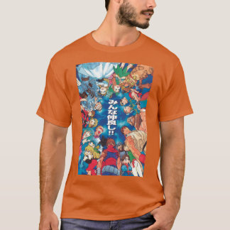 Retro Capcom art Passtyle T-shirt