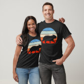 Retro Capybara Lover  dierentuin T-shirt (Unisex)