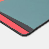 Retro Car Minimal Sunset Artwork Bureaumat (Hoek)