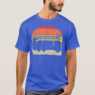 Retro Car Truck Silhouette Automobile Auto T-shirt