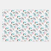 Retro Caravan Camping Cute P Inpakpapier Vel (Voorkant)