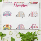Retro Caravan Owner's Kitchen Towels Theedoek (Gevouwen)
