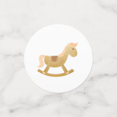 Retro Carriage Speelgoed Fles Roze Baby Meisje Dou Confetti (Kleine voorkant)