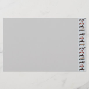 RETRO CARS 2, AUTO RESTORATION grijs rood grijs Briefpapier