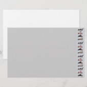 RETRO CARS 2, AUTO RESTORATION grijs rood grijs Briefpapier (Voorkant / Achterkant)