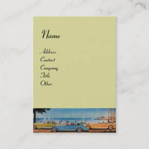 RETRO CARS - Auto-reparatie auto Visitekaartje