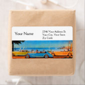 RETRO CARS - Auto reparatie auto, wit Etiket (Insitu)