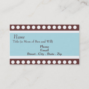 Rétro carte de maman de points