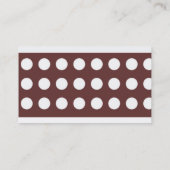 Rétro carte de maman de points (Dos)