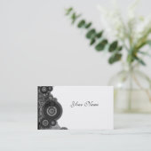 Rétro carte de profil de conception (Debout devant)