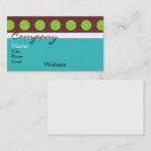 Rétro carte de visite (Devant / Derrière)