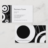 Rétro carte de visite (Devant / Derrière)