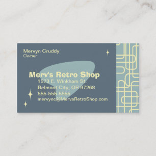 Rétro carte de visite