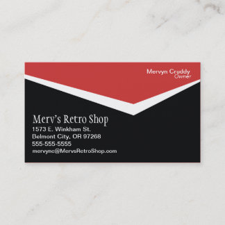 Rétro carte de visite