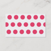 Rétro carte de visite (Dos)