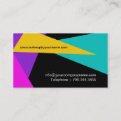 RÉTRO CARTE DE VISITE AUDACIEUX DE MAQUILLEUR (Dos)