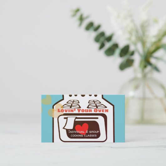 rétro carte de visite de chef de restauration de (Debout devant)