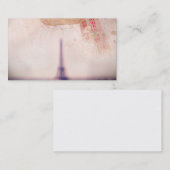 Rétro carte de visite de Paris (Devant / Derrière)