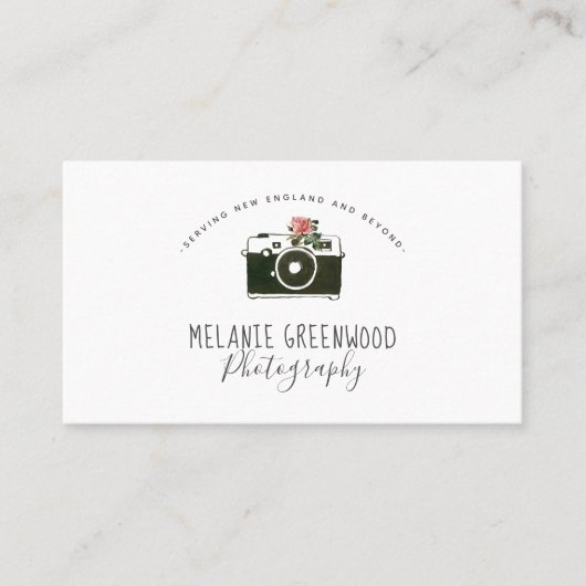 Rétro carte de visite de photographe (Devant)