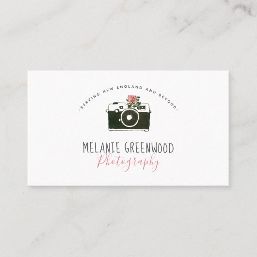 Rétro carte de visite de photographe (Devant)