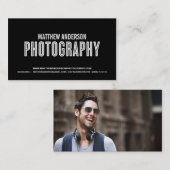 RETRO | CARTE DE VISITE PHOTOGRAPHIQUE (Devant / Derrière)