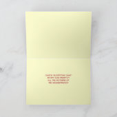 Rétro carte drôle de femme au foyer (Intérieur)