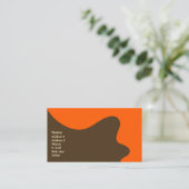 Rétro carte moderne d'affaires/mise en réseau (Debout devant)