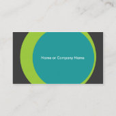 Rétro carte moderne de profil d'affaires/mise en (Dos)