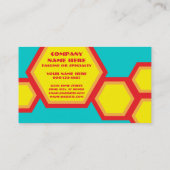 rétro carte perforée de nid d'abeilles (Dos)