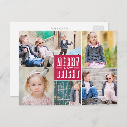 RÉTRO | CARTE POSTALE DE VACANCES (Devant / Derrière)