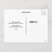 RÉTRO | CARTE POSTALE DE VACANCES (Dos)