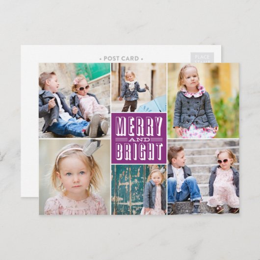 RÉTRO | CARTE POSTALE DE VACANCES (Devant / Derrière)