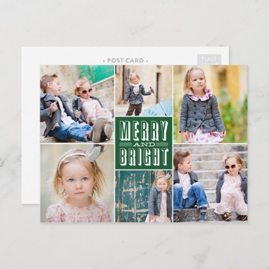 RÉTRO | CARTE POSTALE DE VACANCES (Devant / Derrière)