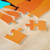 Retro Cartoon Cocktail Party Jigsaw Puzzle (Côté)