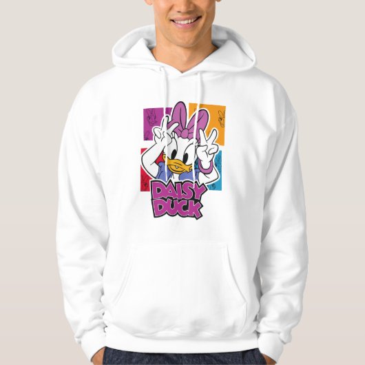 Retro Cartoon Duck – Playful & Nostalgic Design Hoodie (Voorkant)
